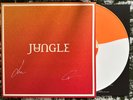 Jungle - Volcano SIGNED (Orange/White Split) Vinyl Record RARE