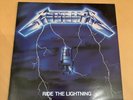 Metallica ride the lightning vinyl LP album 1989 Reissue Europe rare classic