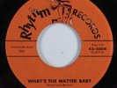 R&B Doo Wop Rocker 45 ROYAL DEMONS What's The Matter Baby RHYTHM HEAR b