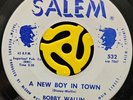 Teen 45 - Bobby Wallin - A New Boy In Town - 1964 Salem 532 HEAR