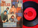 THE BEATLES    STRAWBERRY FIELDS    1967 FRENCH PRESSED EP AND PICTURE SLEEVE