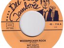 Nat Couty And The Braves - Woodpecker Rock  Vinyl  7