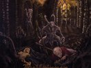 Hellripper - Coagulating Darkness [Used Very Good Vinyl LP] Colored Vinyl, Gold