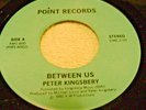 55...PETER KINGSBERY(COCK ROBIN) 45 BETWEEN US/NO WAY OUT POINT RECORDS