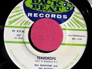 BILL BODAFORD & THE ROCKETS - Teardrops - super clean 45 rpm - Back Beat 507