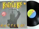 The RATTLERS Rattled LP 1985 New York City Power Pop VG++ vinyl  a8671