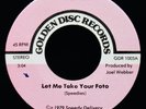 SPEEDIES: Let Me Take Your Foto+No Substitute Power Pop Rock 45 GOLDEN DISC 1003