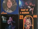4 OZZY OSBOURNE vinyl releases Diary LP + Speak of the Devil & Tribute 2XLPs +EP