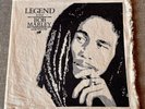 BOB MARLEY and THE WAILERS - LEGEND - TRI-COLORED VINYL  HEMP SLEEVE VERY RARE