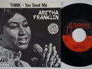 ARETHA FRANKLIN Think SUPERB COND rare Sweden 45 M- sleeve  funk soul LISTEN