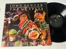 John Denver and the Muppets LP A Christmas Together MINT w/ Poster