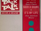Talk Talk - Such A Shame (US Mix) [Vinyl 12'' Maxi] EMI | VG/VG