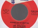original soul 45:LEE WILLIAMS & CYMBALS/PLEASE SAY IT ISN'T SO/SHING A LING/exc.