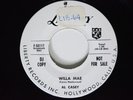 Rockabilly 45 AL CASEY Willa Mae LIBERTY 45 VG++ PROMO HEAR