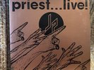 JUDAS PRIEST Priest...Live 1987 2LP Vinyl C2 40794 Columbia Promo / Inner Sleeve