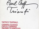 3LP Box ORFF Carmina Burana Catulli Carmina Trionfo di Afrodite LEITNER BASF NM
