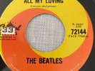 THE BEATLES ON CDN CAPITOL 72144,ALL MY LOVING, YELLOW SWIRL VG+++