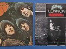 2x Vinyl Albums - BEATLES - RUBBER SOUL 1965 + JOHN LENNON - ROCK 'N' ROLL 1975