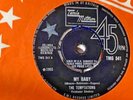 THE TEMPTATIONS . My baby/Don't look back . TMG 541 . Classic Motown.