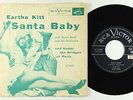 Doo-Wop Jazz Xmas 45 - Eartha Kitt - Santa Baby - RCA Victor VG+