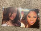 OPEN/NEW Rihanna Music Of The Sun yellow & A Girl Like Me sea glass VINYL 2LP’s