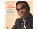 CHUCK JACKSON - TEARDROPS KEEP FALLIN' ON MY HEART 1970 US VINYL LP - VG+/VG+