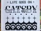 Gatsby Life Goes On Vinyl LP Record Private Press Rock G+