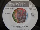HEAR Kinks 45 You Really Got Me / It's All Right REPRISE garage promo EX