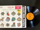 ELVIS PRESLEY LP WONDERFUL WORLD OF CHRISTMAS STICKER FIRST PRESSING 1S INNER M-