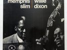 MEMPHIS SLIM & WILLIE DIXON ⸺ s/t ⸺ LE CHANT DU MONDE / FOLKWAYS LP EX++
