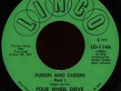 FOUR WHEEL DRIVE Fussin And Cussin 45 Linco Rare 1971 North Carolina Funk