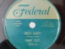 TOMMY SCOTT Uncle Sammy, Everything Reminds Me Of You FEDERAL 78 HEAR cold war