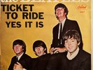 Beatles Ticket To Ride b/w Yes It Is Capitol 45 w/PS