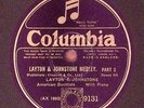LAYTON & JOHNSTONE LAYTON & JOHNSTONE MEDLEY PT 1 & 2  12 INCH 78 RPM 209-81