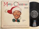 Bing Crosby Merry Christmas LP Decca Mono 50s Black Label Original 1st Press VG