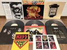 Complete Set   KISS -The Originals-VIP5501 JAPAN VINYL w/Obi, Card, Sticker