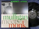 MINT  GERRY MULLIGAN MULLIGAN MEETS MONK RIVERSIDE VIJ 139 STEREO JAPAN LP