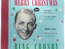 BING CROSBY Merry Christmas / 78 RPM Shellac Box Set DECCA A-550 VG+ 4 Disc Red