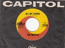 Beatles: All My Loving/This Boy -Capitol Canada 72144 MONO 45 Lennon-McCartney