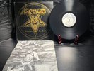 Venom - Welcome To Hell (UK, 1st Press, Blue Label) LP w/ Poster & Pink Insert