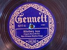 Gennett 5217 JELLY ROLL MORTON w NewOrleansRhythmKings MILENBERG 78rpm JAZZ EE-