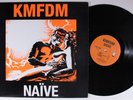 KMFDM Naive WAX TRAX  LP VG+ r