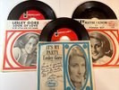 Three Records 45 RPM LESLEY GORE / It's My Party / Picture Sleeve +2 More