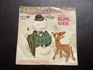 45 Rpm (Promotional Copy) Burl Ives “Snow For Johnny” Picture Sleeve