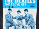THE BEATLES - And I Love Her / If I Fell -clean Picture Sleeve only Capitol 5235