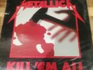 metallica Vinyl Kill Em All Original 1983 With Insert And Plastic Outer Sleeve