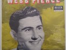 Webb Pierce - Self Titled LP DL 8129 Styrene ( not vinyl ) Mono 1955 Shrink VG+