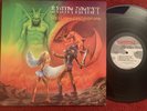 IRON ANGEL Hellish Crossfire ORIGINAL COMBAT PRESS Thrash Vinyl VG+/EXC