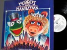 Muppets Take Manhattan-Movie Soundtrack Vinyl LP Miss Piggy-Jim Henson-84-KRXE
