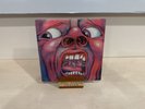 KING CRIMSON - In The Court - UK 1st LP Island Pink i A2/B2 Prog Rock - Good